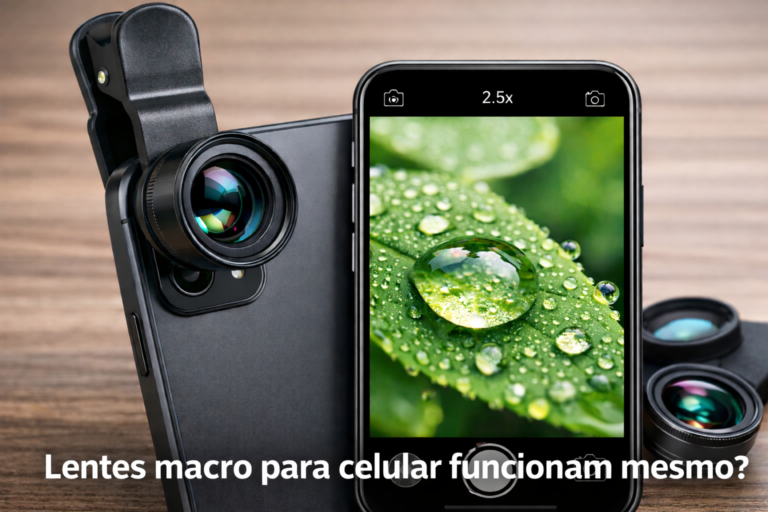 Lentes macro para celular funcionam mesmo?