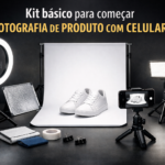Kit básico para começar fotografia de produto com celular